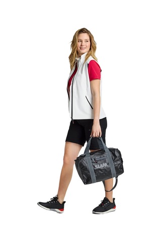 Slam Slam Act Ws Softshell Vest Kadın Bej Yelek W03 Beyaz
