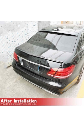 Mercedes W212 Boyalı Pianoblack Spoiler 2010-2016 Arası