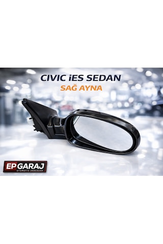 Honda Civic İes 1996 2001 Sedan Uyumlu Sağ Ayna