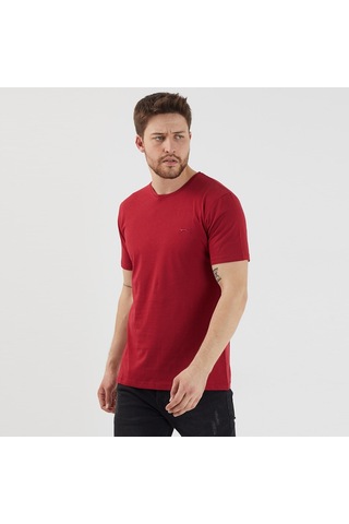 Slazenger SANDER KTN Erkek Bordo Tişört