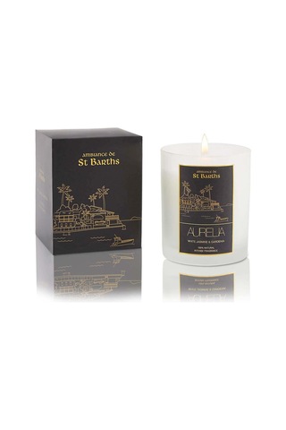 Aurelia Geneve Ambiance De St Barths - White Jasmine & Gardenia - Yasemin & Gardenya Kokulu Mum - 210 G