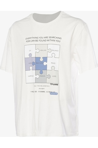 Hummel Hmldanniel Oversize Erkek Beyaz T-shirt 911884-9003 Beyaz