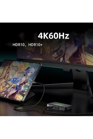 Piva Ds7 Pro Docking Station 7in1 Dönüştürücü