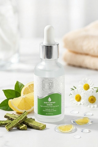Skın Purıfıer Serum 30 Ml Yağlı Ve Karma Ciltler İçin Yağ Dengeleyici & Gözenek Sıkılaştırıcı Yüz Serumu Salisilik Asit + Niacinamide