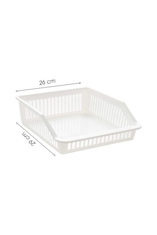 Porsima Org-25 3lü Çok Amaçlı Buzdolabı İçi Düzenleyici Organizer Beyaz