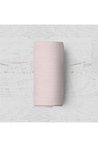 Maki %100 Pamuk 180X200 Battal Boy Lastikli Çarşaf Takımı Pembe