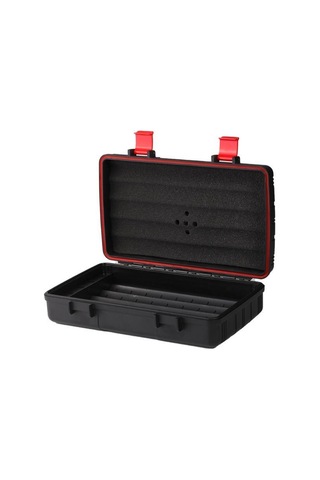 Parmida Seyahat Tipi Mat Siyah Humidor Puro Kutusu - Tr5541