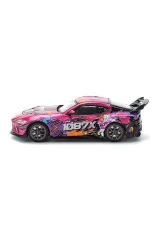 Pop Race Toyota Gr Supra Darwinpro 66g Wbk Supra 1087x 1:64 Model Araba Pr64-285 Pembe