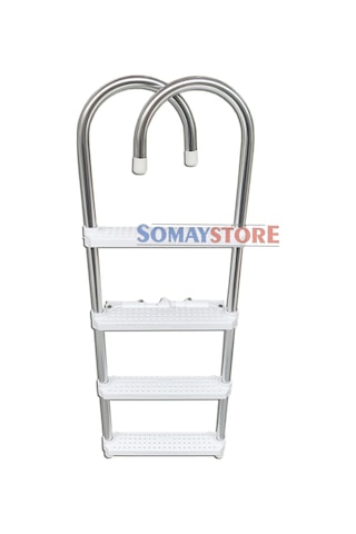 Tekne Katlanir Merdiven 4 Basamak Alüminyum 105CM