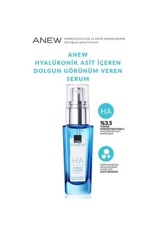 Avon Anew Hyalüronik Asit İçeren Dolgun Görünüm Veren Serum 3 x 30 ML