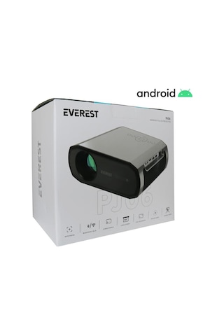 Everest PJ06 9800 Lümens Tripodlu 4k Destekli Full Hd Projeksiyon Cihazı