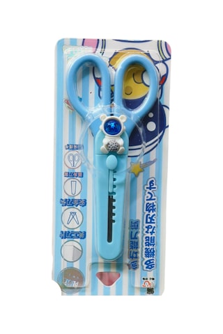 Ayı Astronot Öğrenci Makası + Mini Maket Bıçağı