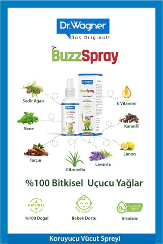 Dr. Wagner Buzzspray Vücut Spreyi 2 x 100 ML