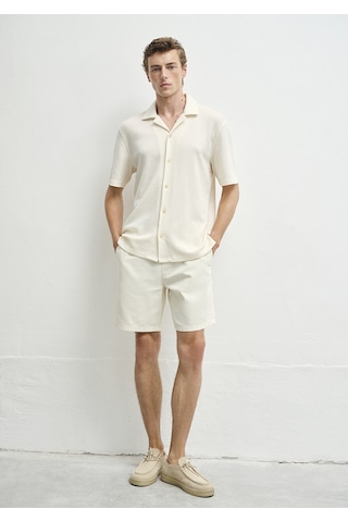 Mavi - Dayton Casual Ekru Jean Şort 0410093-90390 Ekru