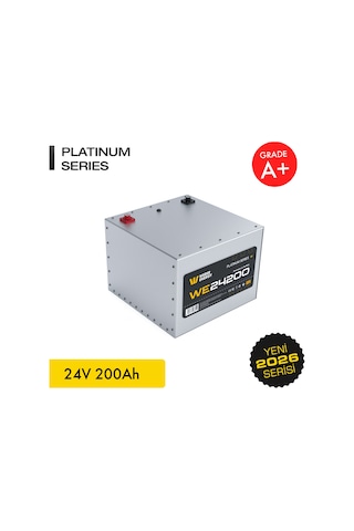 Werer Energy 24v 200ah Lifepo4 Platinum Series Bluetooth'lu Lityum Demir Fosfat Akü - Batarya