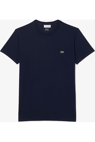 Lacoste Erkek Regular Fit Bisiklet Yaka T-shirt Lacivert