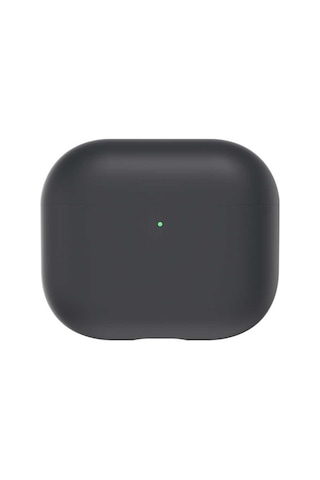 Apple Uyumlu AirPods 3 Kılıf Benks Liquid Silikon PC Kılıf ZORE-270294 Gri