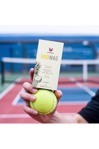 Vitisfera Bromag Bromelain Magnezyum Kompleks Vitamin B6 60 Tablet