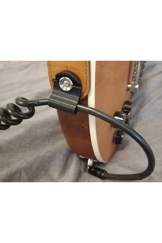 2'si 1 Arada Gitar Aksesuarı: Askı Kilidi Ve Kablo Tutucu - 3d Baskı