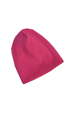 Luess Çocuk Unisex Fitilli Kışlık Bere Koyu Pembe