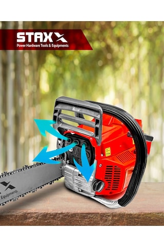 STAXX POWER TurboX960 Benzinli Ağaç Kesme Motorlu Testere 4 HP