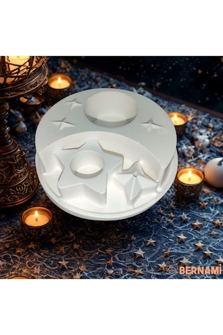 Bernami Mumluk Şamdanpinterest Yıldız Ve Ay Tütsülük Mumluk Dekoratif Yıldız Ve Ay Tütsülük Modern & Şık Tasarım Diğer
