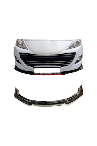 Peugeot 307 Gri Renkli Ön Lip 4 Prç P.siyah Abs