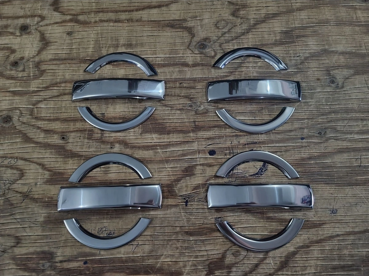 Ueskrom Fiat Doblo 2000-2010 Krom Kapı Kolu 4 Kapı Paslanmaz Çelik