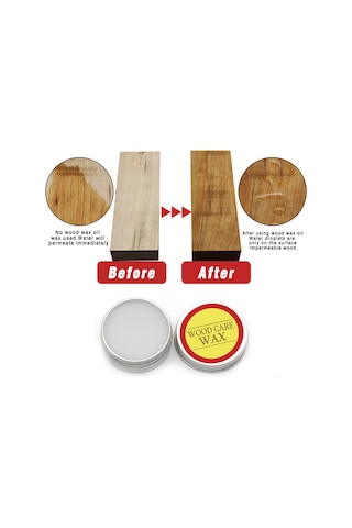 Springsun Mobilya Cilası - Doğal Balmumu İle Ahşap Koruma Ve Parlatma 100g