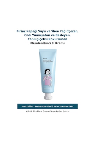 Midha Rice Hand Cream Citrus Garden