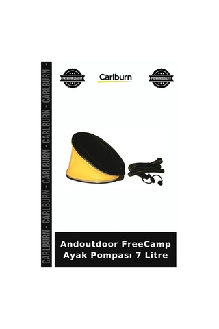 Özel Seri Andoutdoor Freecamp Ayak Pompası 7 Litre Piknik Yaz Doğa Standart