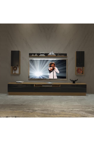 Decoraktiv Trendstyle 270das Mdf Tv Ünitesi Tv Sehpası Pera - Siyah