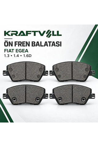 Kraftvoll Fiat Egea 1.3 1.4 1.6 Ön Fren Balata Takımı
