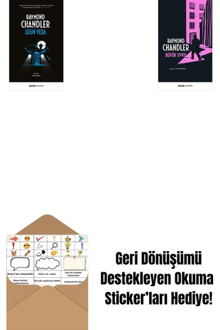 Uzun Veda + Büyük Uyku + Okuma Sticker'ları