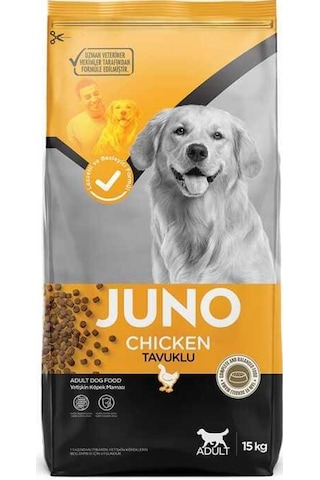 Juno Tavuklu Yetişkin Köpek Maması 15 KG