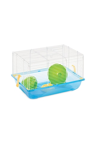 1711736816 Imac Crıcetı 2 Hamster Kafesi Mavi 3-lü 45x30,5x27cm