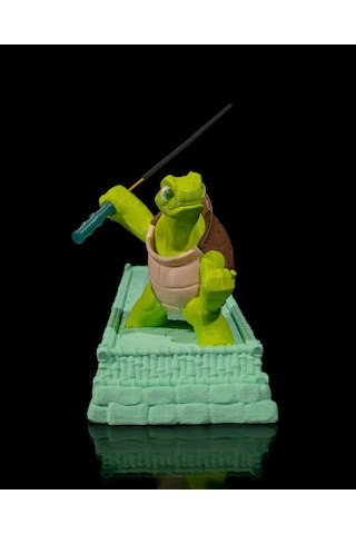 Kaplumbağa Figürlü Dekoratif Tütsülük 29x13x9 Cm - 3d Baskı