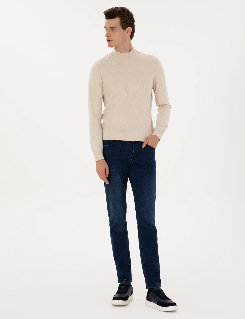 Pierre Cardin Erkek Lacivert Pantolon Jean 50317280-vr033 Lacivert