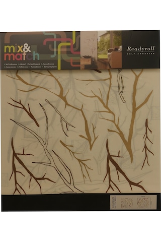 Mix&match Floral Kendinden Yapışkanlı Dekoratif Duvar Süsü