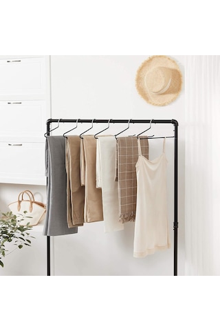 Songmics Pantolon Askıları, 20'li Set, Açık Uçlu, Çok Fonksiyonlu Çok Renkli