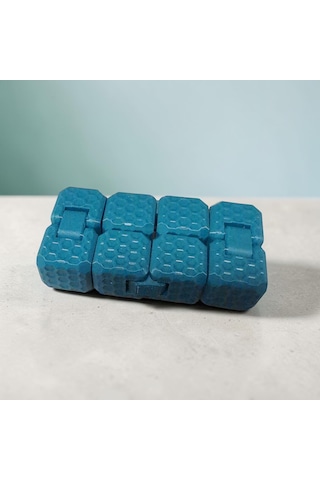 Sonsuz Stres Küpü Infinity Cube - Parmak Egzersiz Ve El Kondisyon Aparatı - Ergonomik Petek Dokulu Odaklanma Aracı - Anti-stres Ve Zihin Boşaltma Aparatı