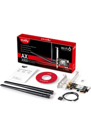 Cudy We3000 Ax3000mbps 2.4ghz/5ghz 2 5dbi Anten Bt5.2 Mu-mımo Wı-