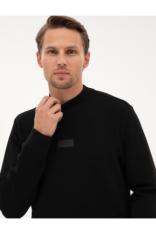 Pierre Cardin Erkek Siyah Sweatshirt 50316633-vr046 Siyah