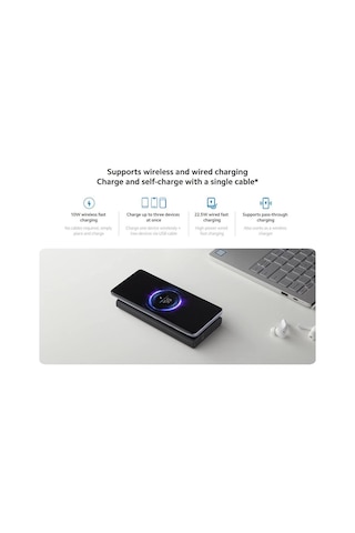 Xiaomi 10W Wireless Power Bank 10000