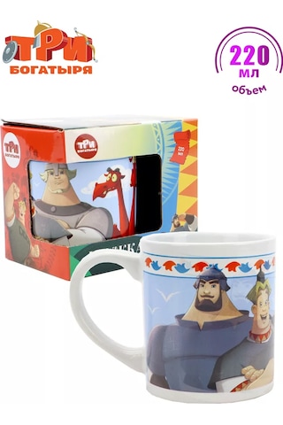 Nd Plej Hediye Paketindeki Üç Kahraman 220 Ml, Porselen Kupa 219631367 Beyaz