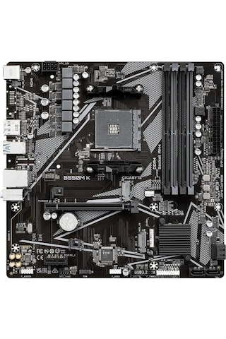 Gıgabyte B550m-k Ddr4 Hdmı-dp Pcıe 4.0 Am4 Matx