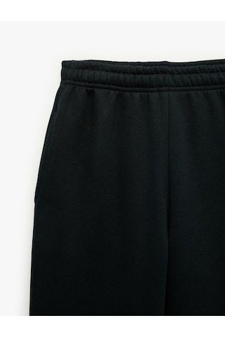 Koton Üç İplik Şardonlu Cepli Beli Lastikli Jogger Eşofman Altı Lacivert 7wal40064ık