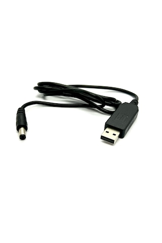 Usb Dc Dönüştürme Kablosu 5v 12v Voltaj Yükseltme Kablosu 5.5x2.5