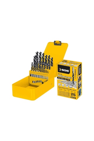 Sgs 1420 25 Parça Hss Matkap Ucu Seti