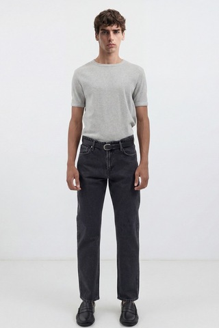 Antioch Straight Fit Erkek Jean Antrasit
